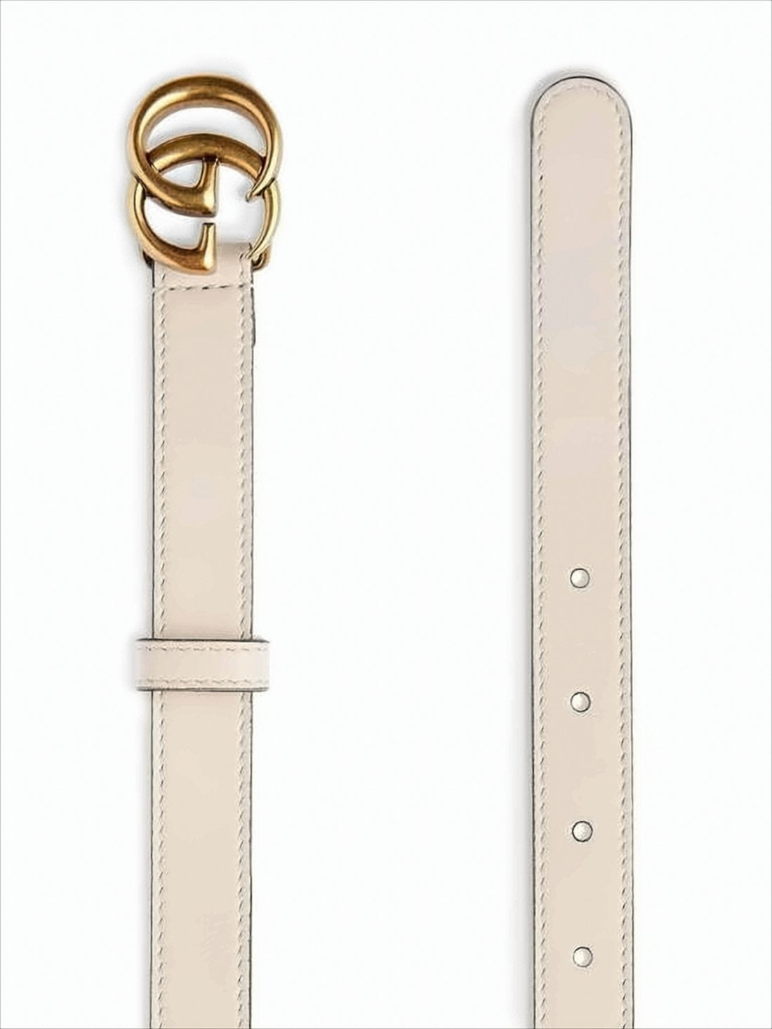 Slim Leather Belt