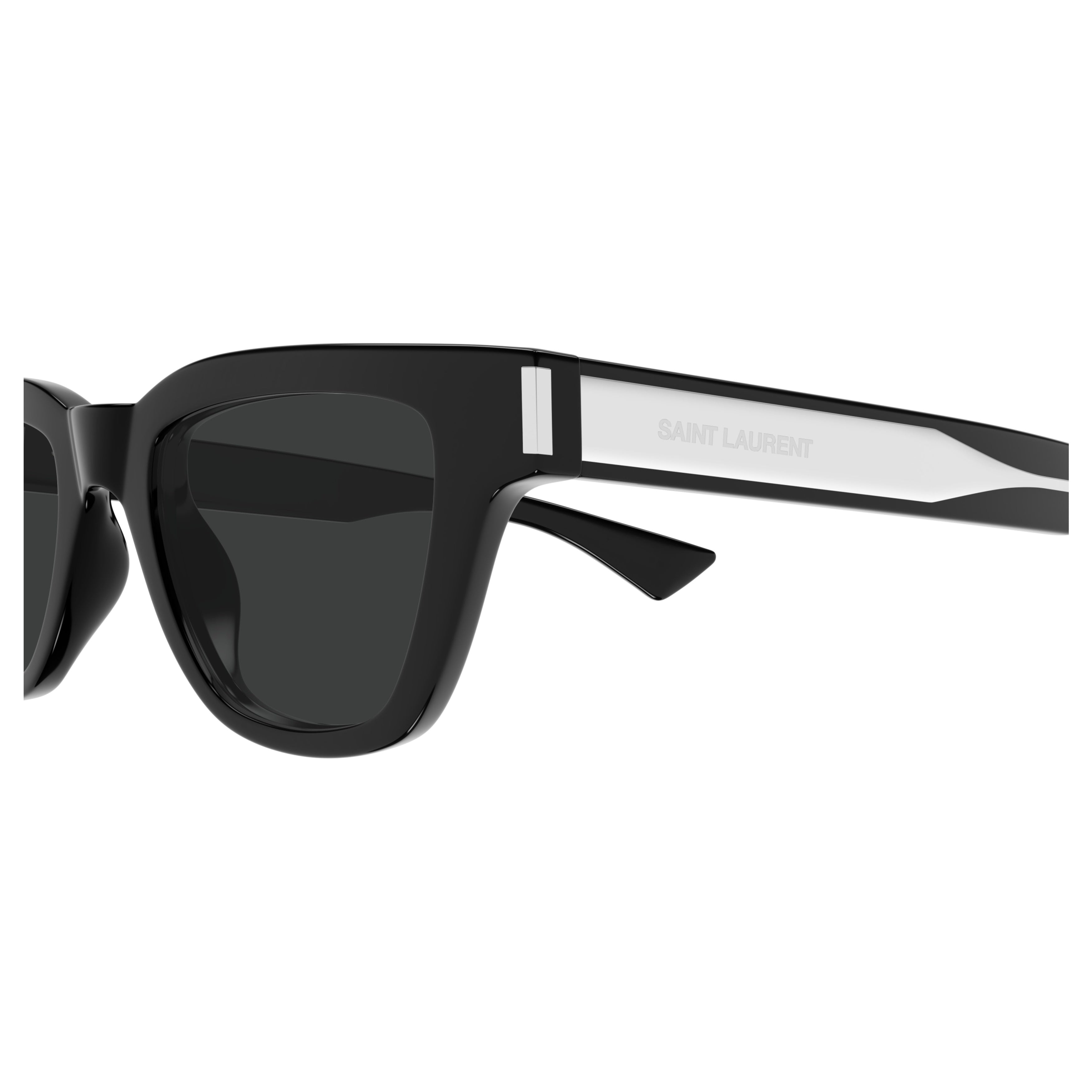 Sl 789 Jacques Rectangular Frame Black Sunglasses