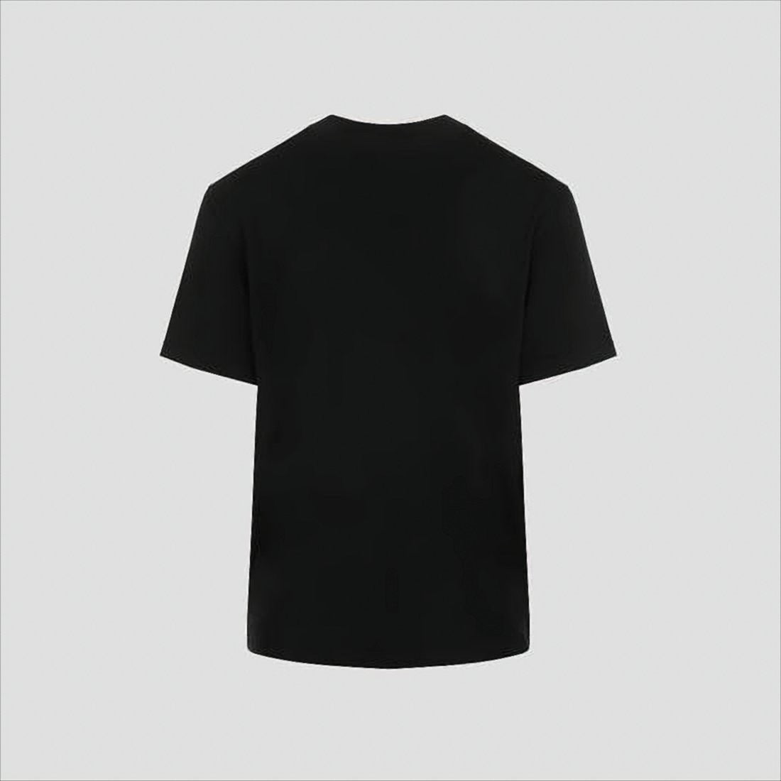 Short-Sleeved T-Shirt with Subtle Logo Embroidery