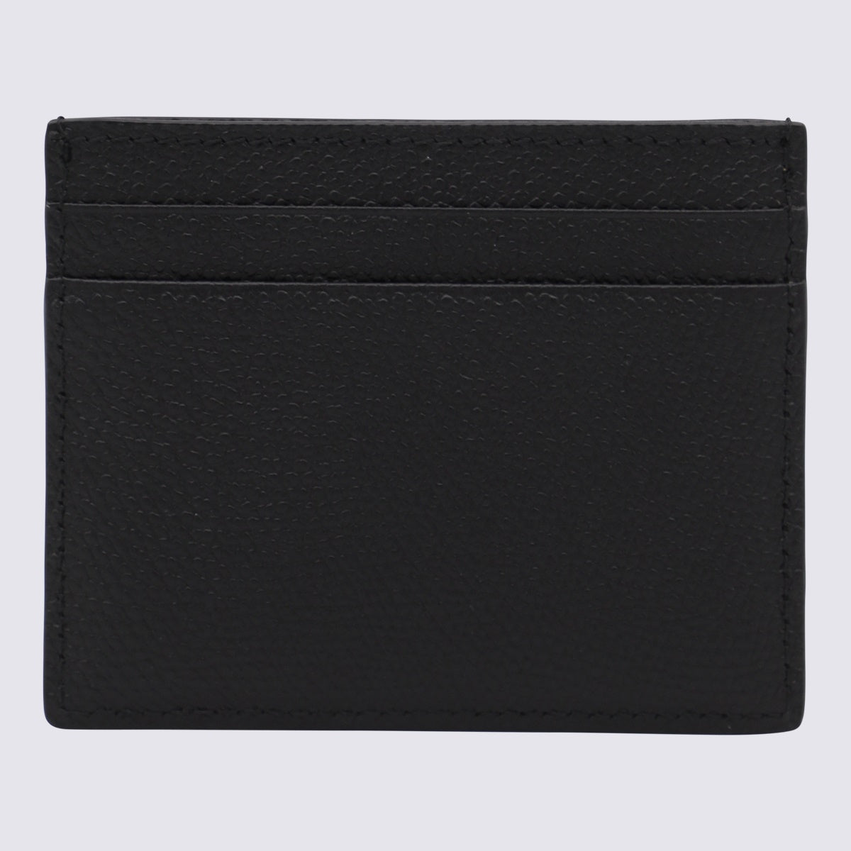 Black Wallet with Smooth Texture and Compact Design