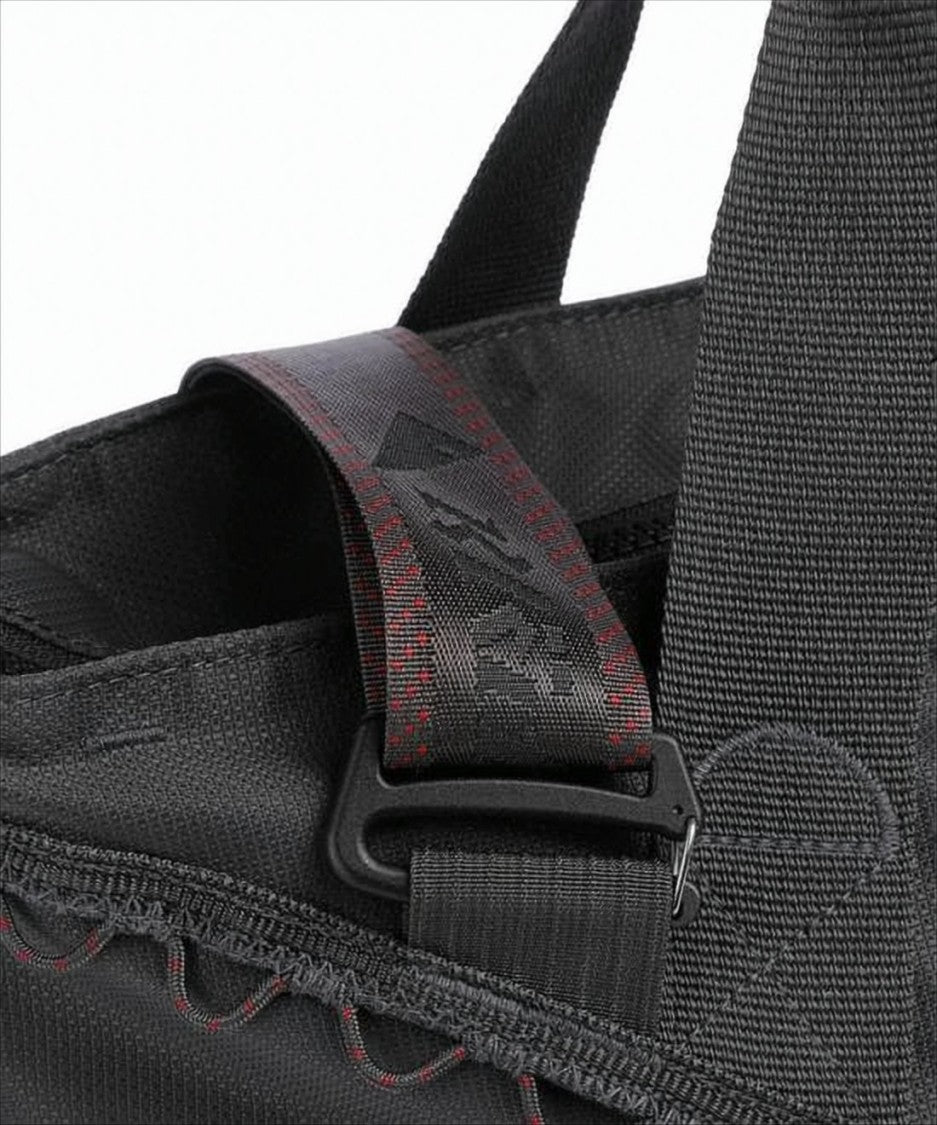 Spacious Black Duffle Bag With Adjustable Strap