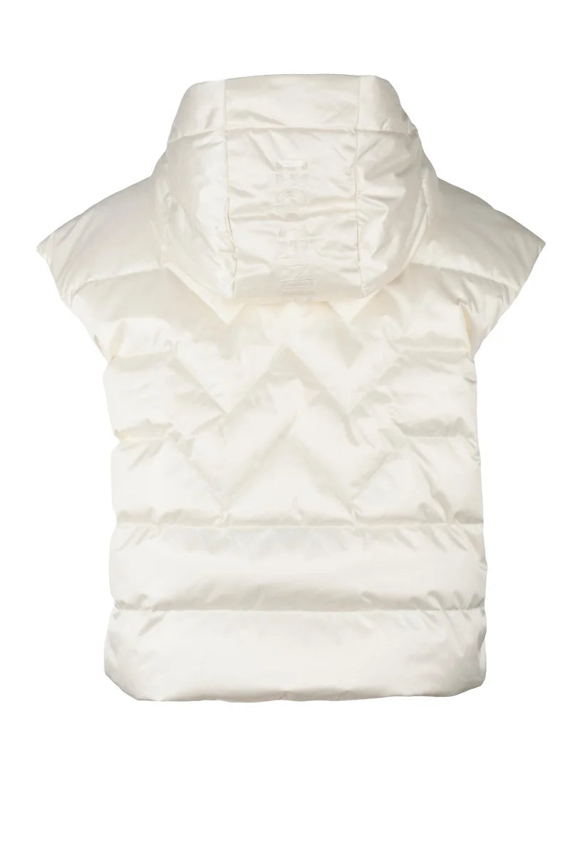 Padded Vest - White