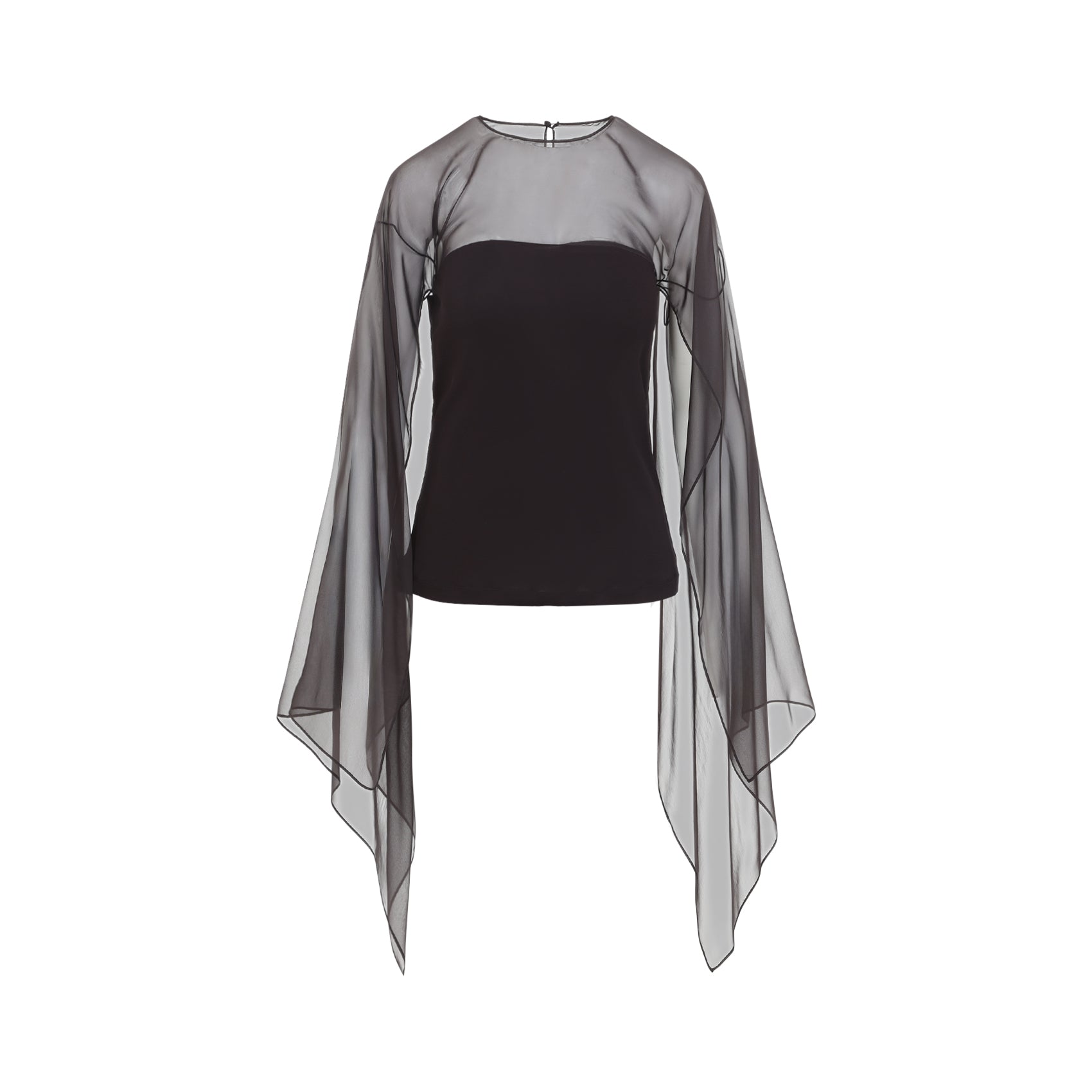 Strapless Illusion Neckline Top