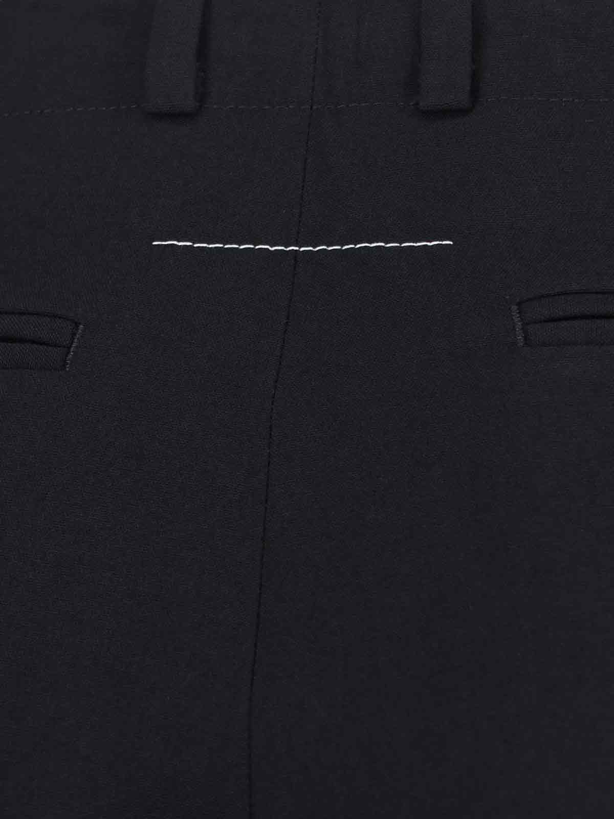 Straight-Leg Tailored Trousers – Neutral