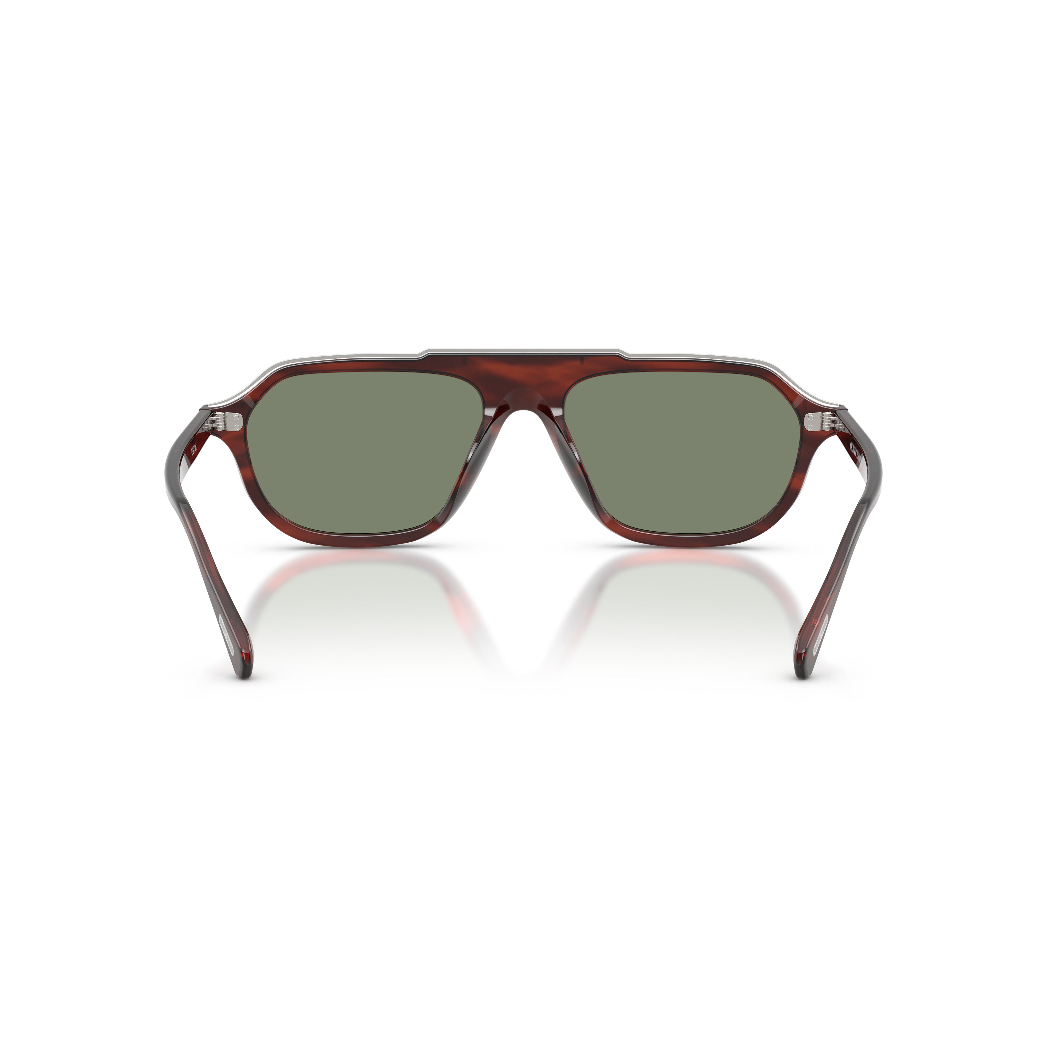0ov5613su Bold Tortoiseshell Acetate Sunglasses with Angular Lenses