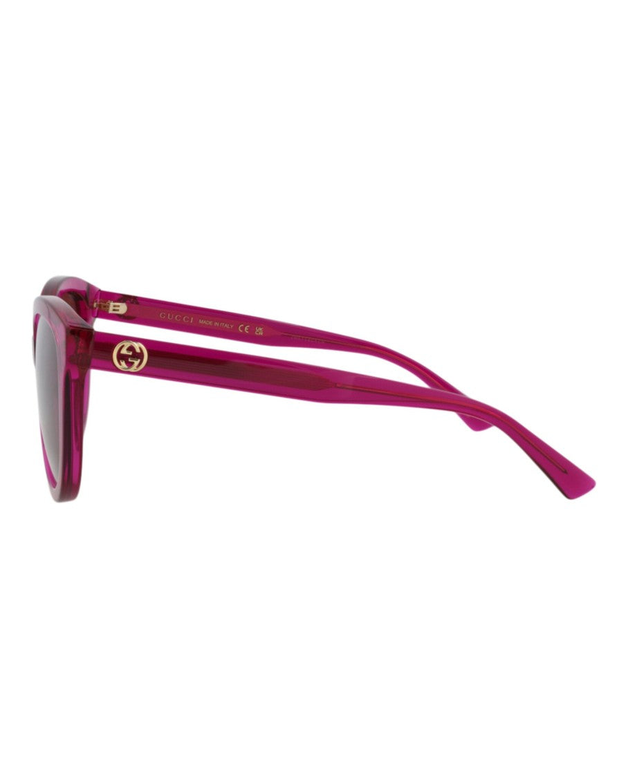 Round-Frame Recycled Acetate Sunglasses