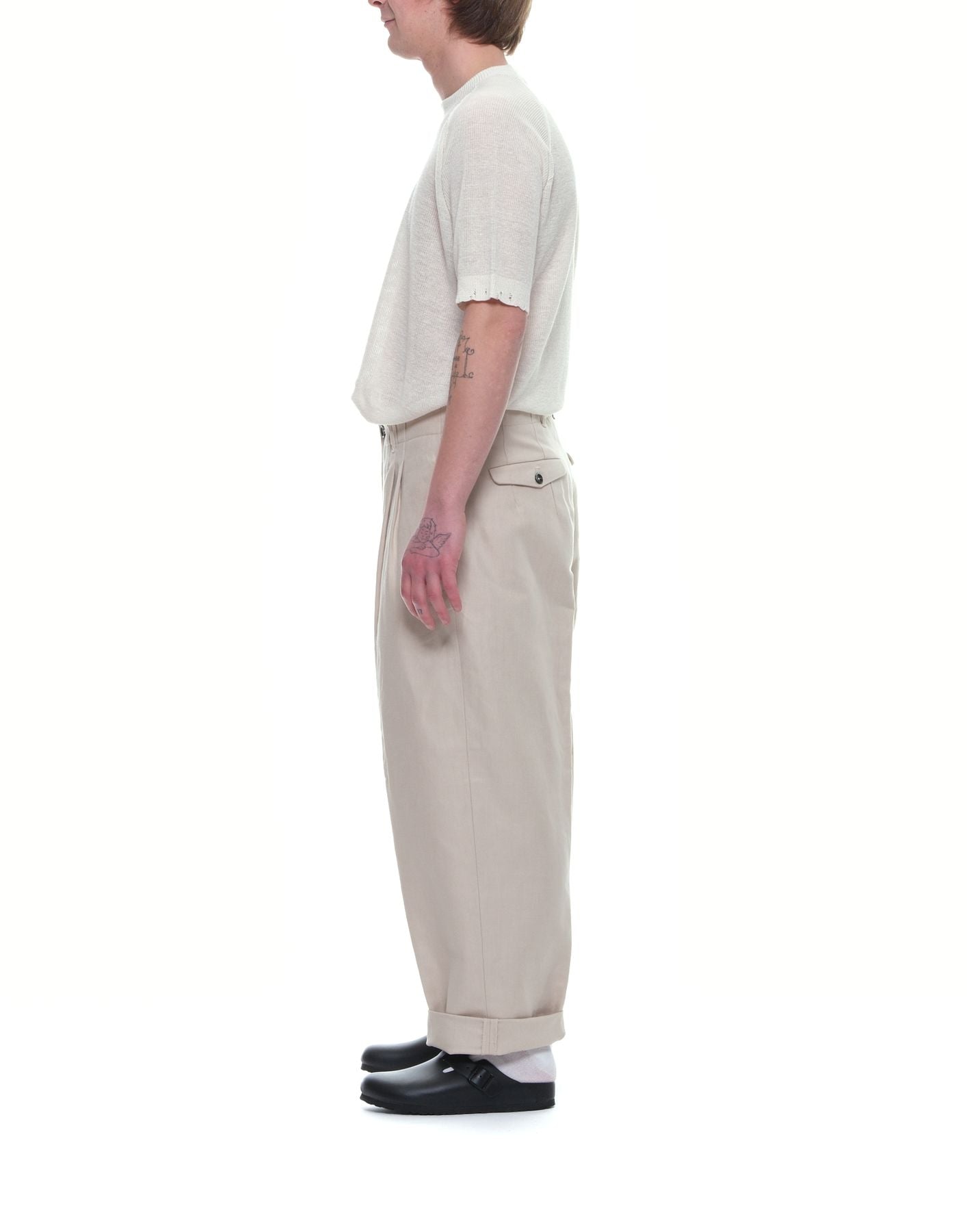 Relaxed Carrot Fit Chino Trousers