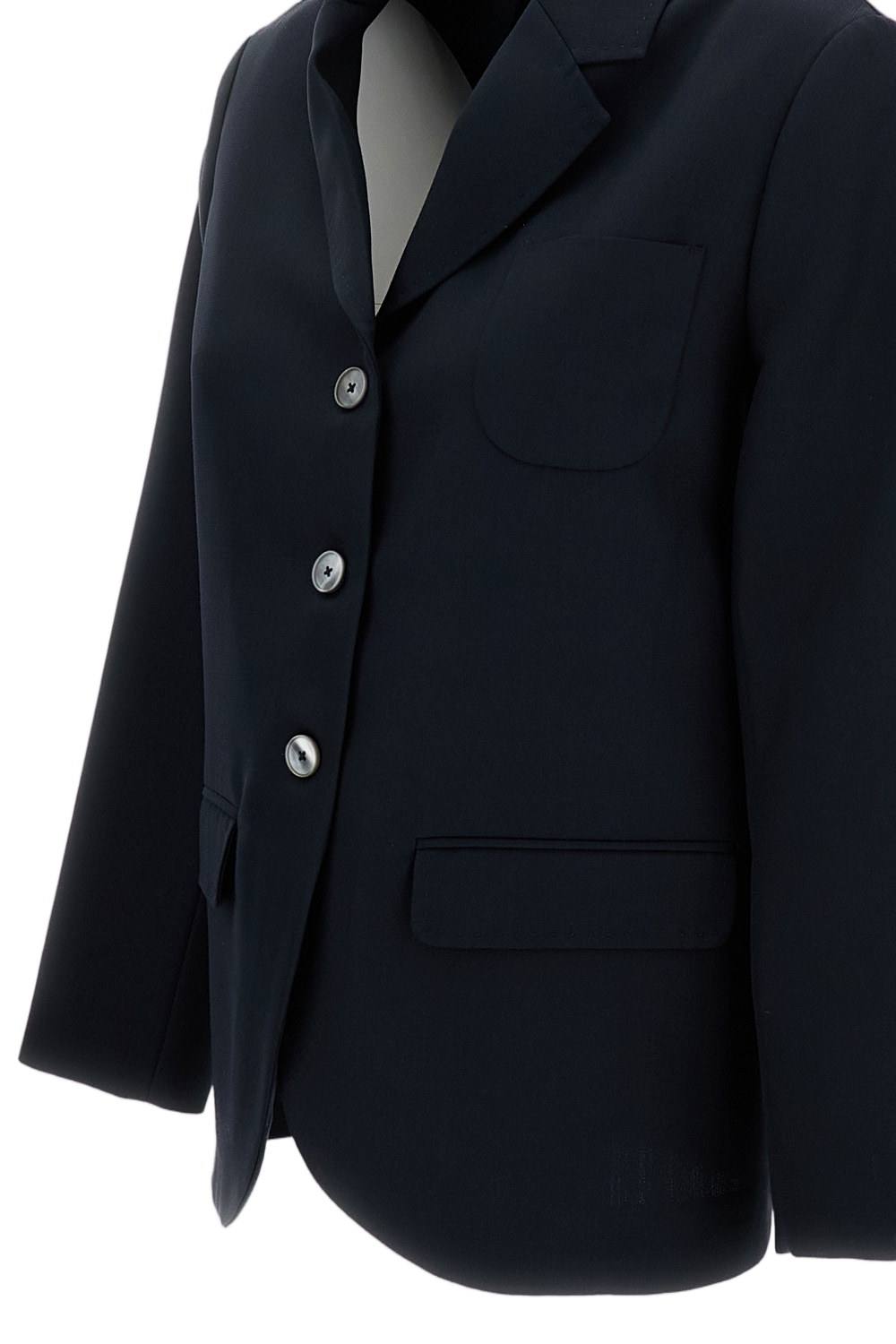 Tailored Jacket with Notched Lapel
