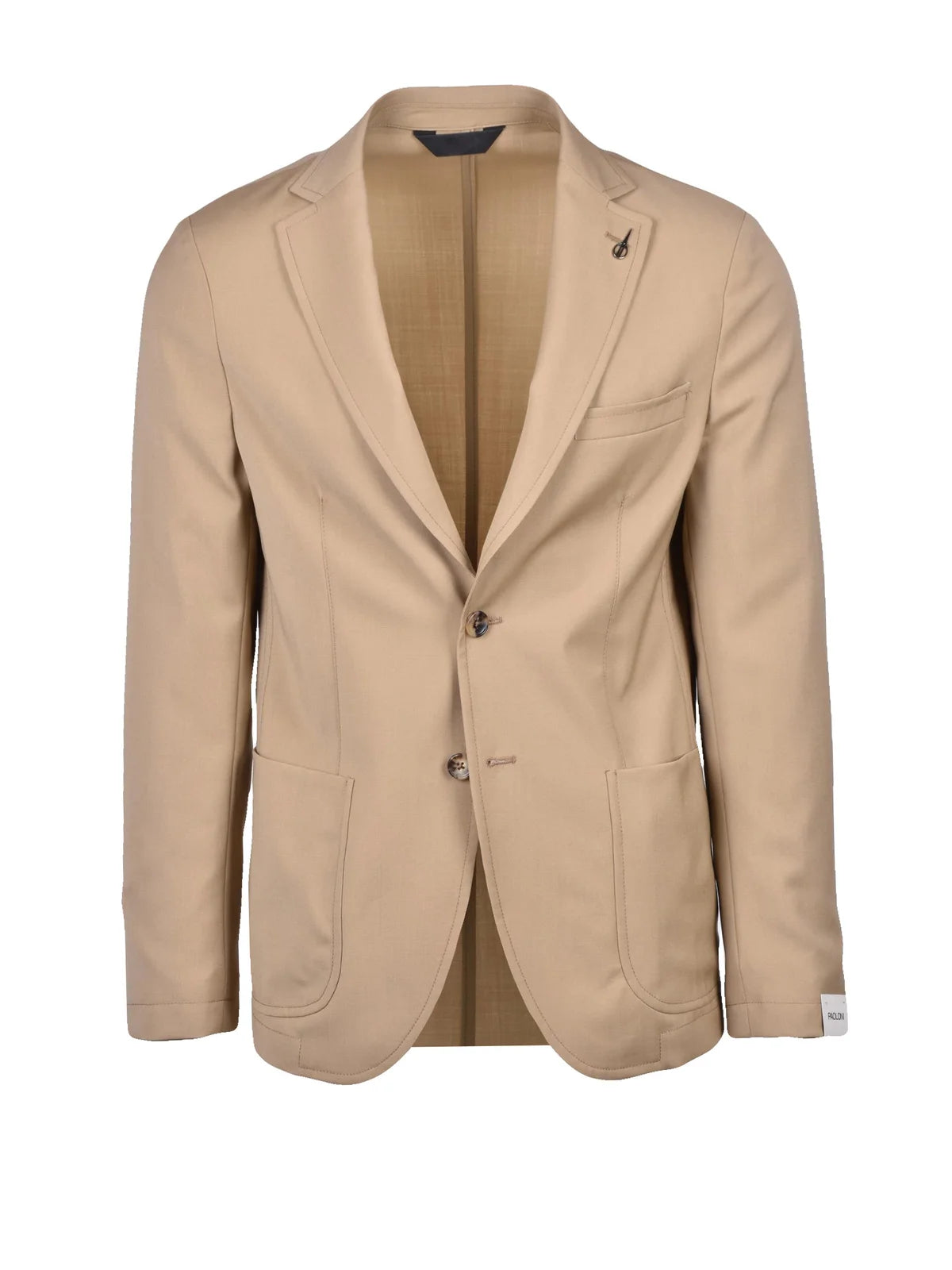 Virgin Wool Jacket - Beige
