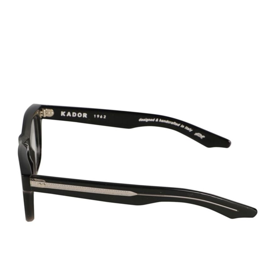 Voyager 23 Glossy Black Rectangular Frame Sunglasses