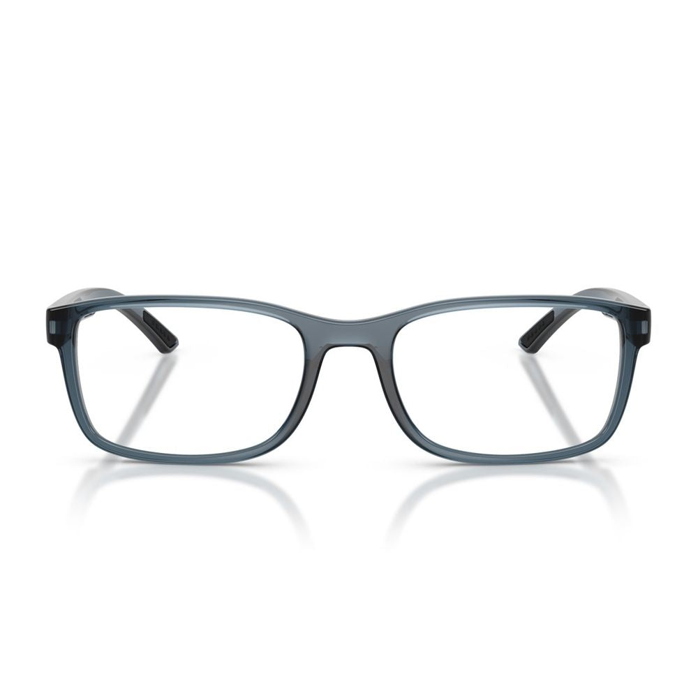 Ps 06Rv Transparent Light Blue Rectangular Glasses