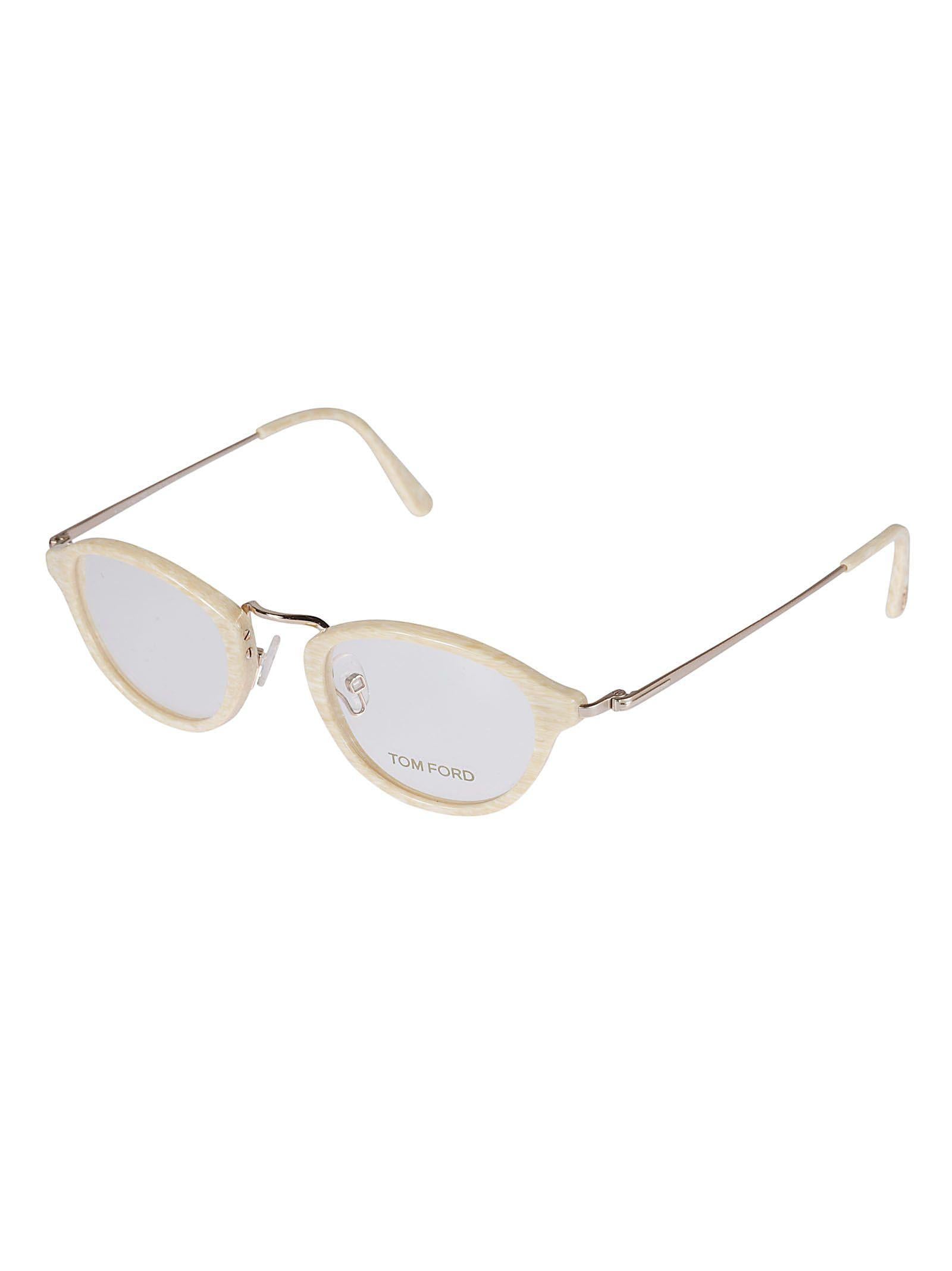 Ft5321 47060 Slim Metal Frame Oval Eyeglasses
