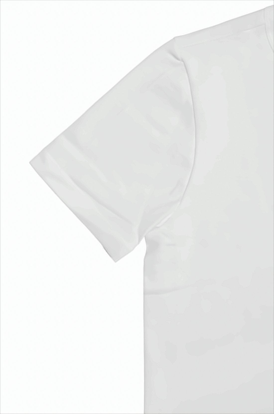 Minimalist White Short-Sleeve T-Shirt with Crew Neckline