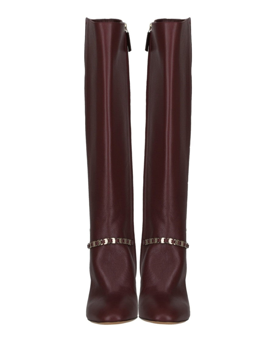 Triba Leather Knee-High Boots