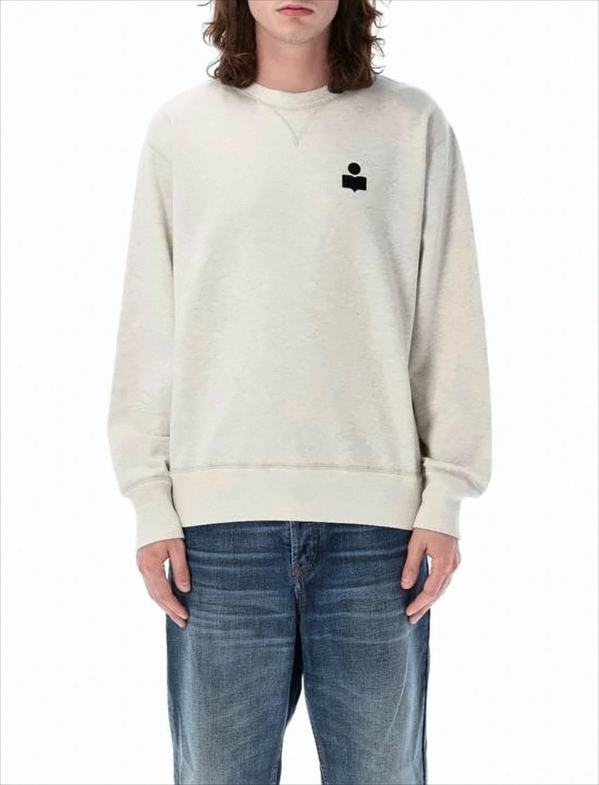 Relaxed Fit Long-Sleeve Crewneck Sweatshirt