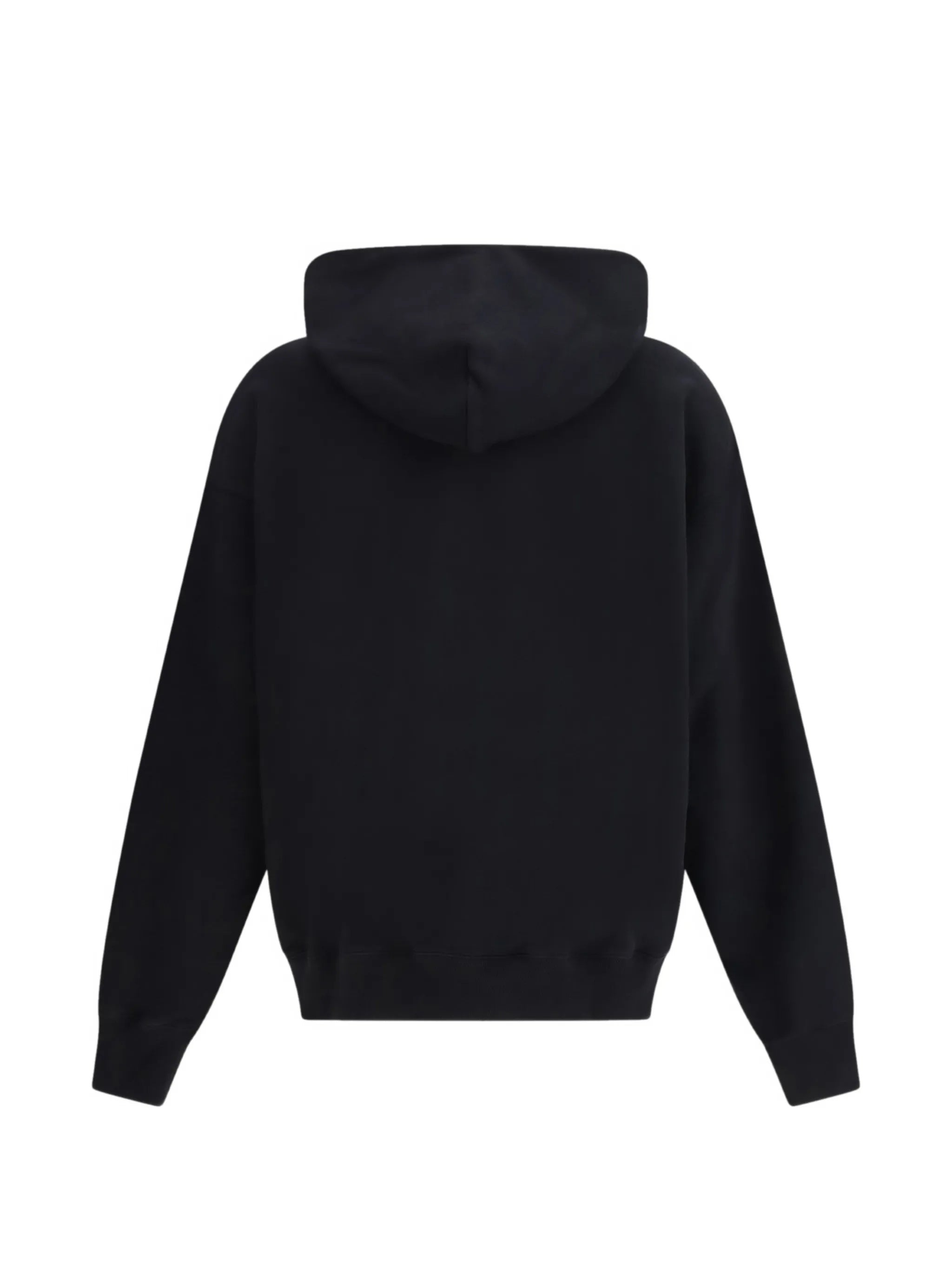 Black New Off Stamp Cotton Skate Hoodie