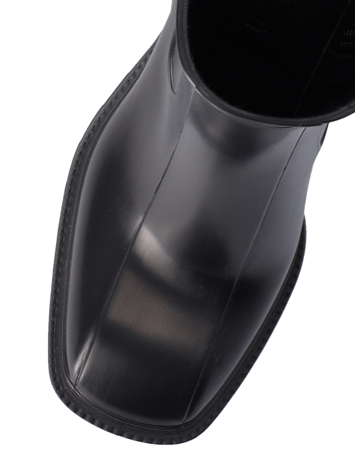 "Betty" Waterproof Boots, In Black Rubber