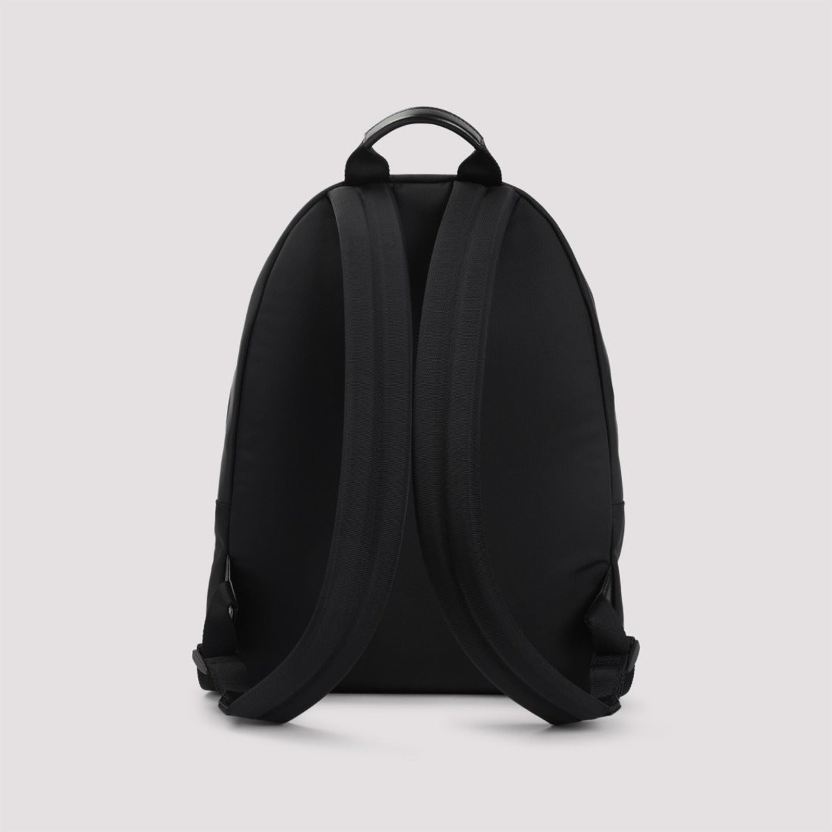 Rounded Silhouette Backpack With Subtle Logo Detail