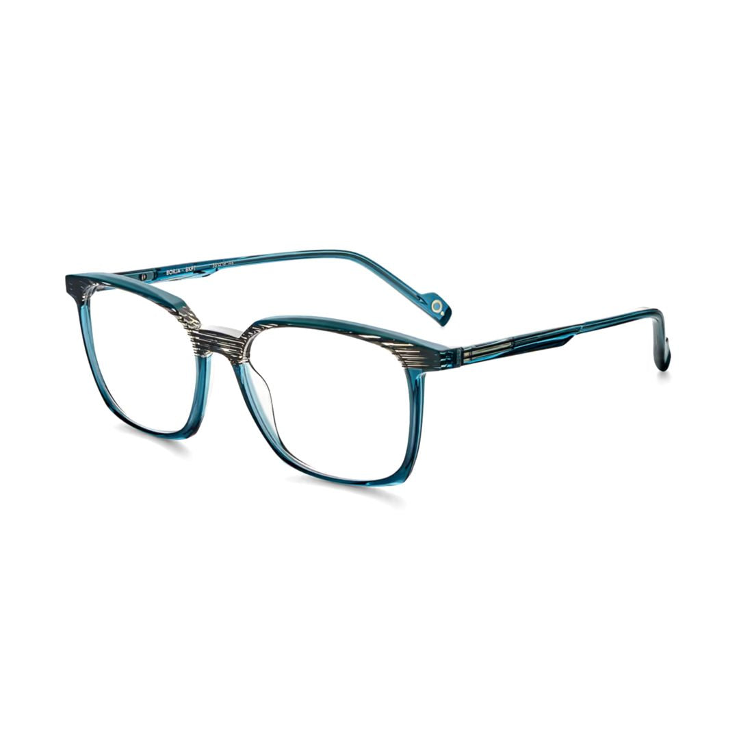 Borja Square Frame Eyeglasses with Gradient Finish