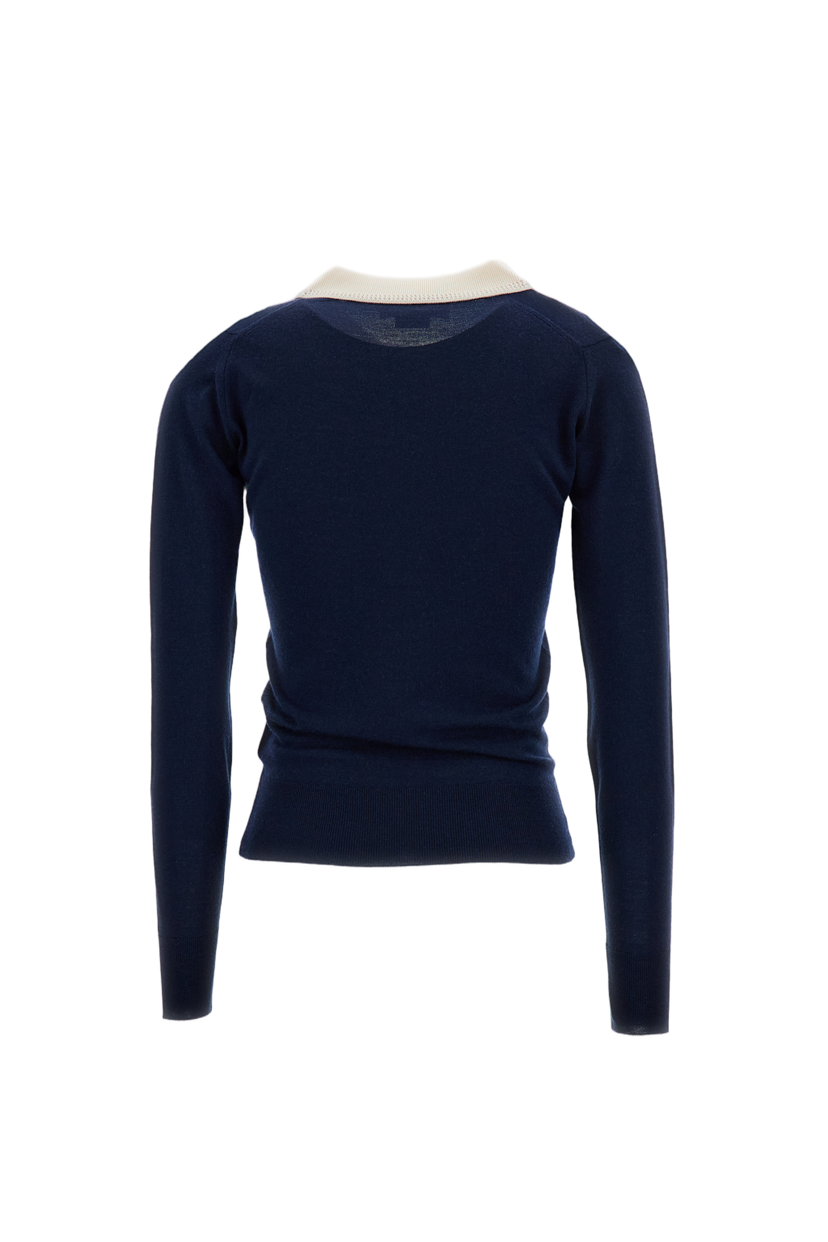 Fine Merino Wool Fabric Polo Shirt
