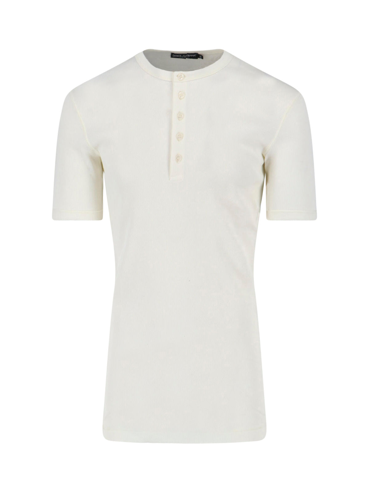 Minimalist White T-shirt with Crew Neckline