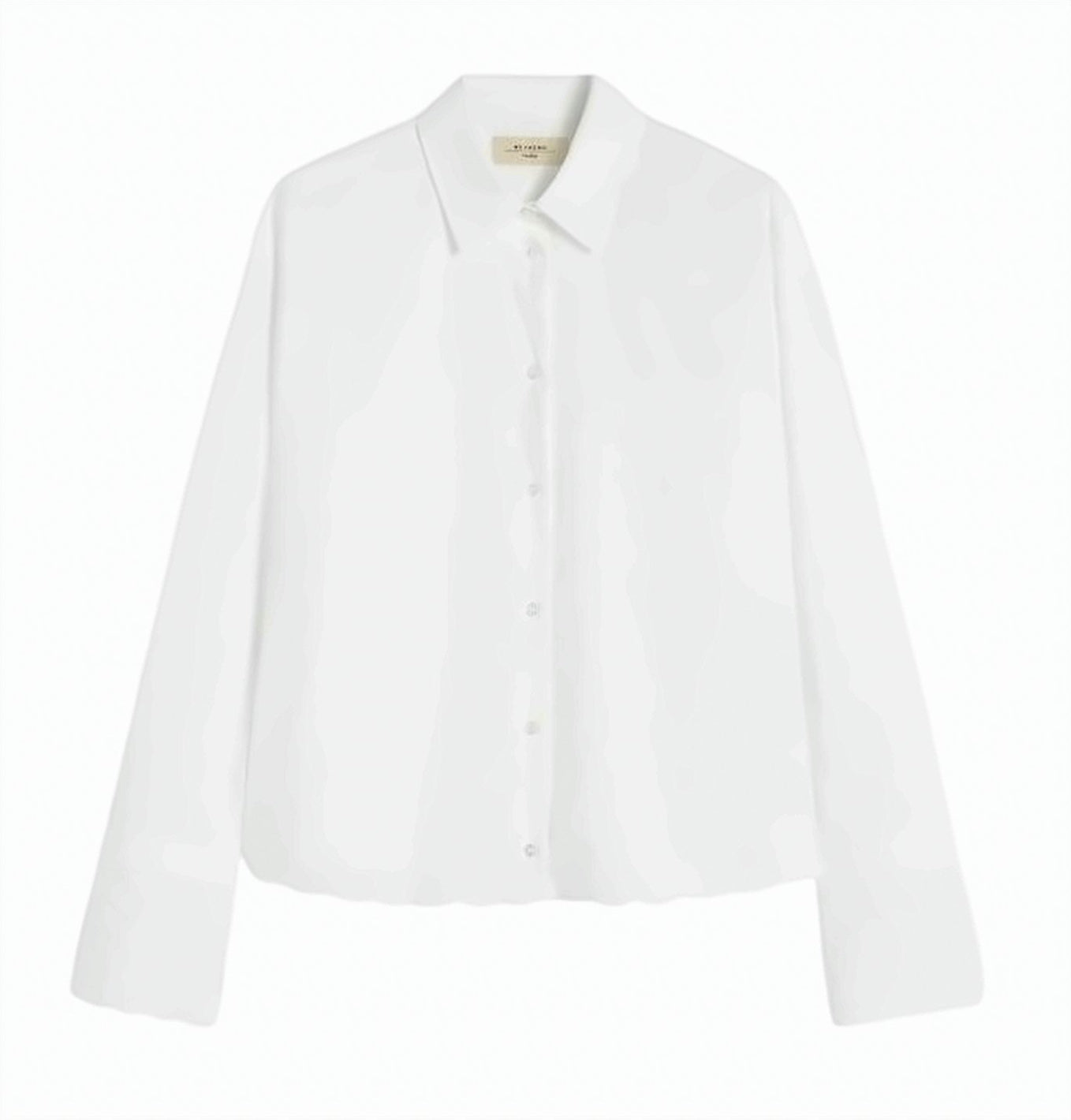 Cotton Poplin Lace Shirt