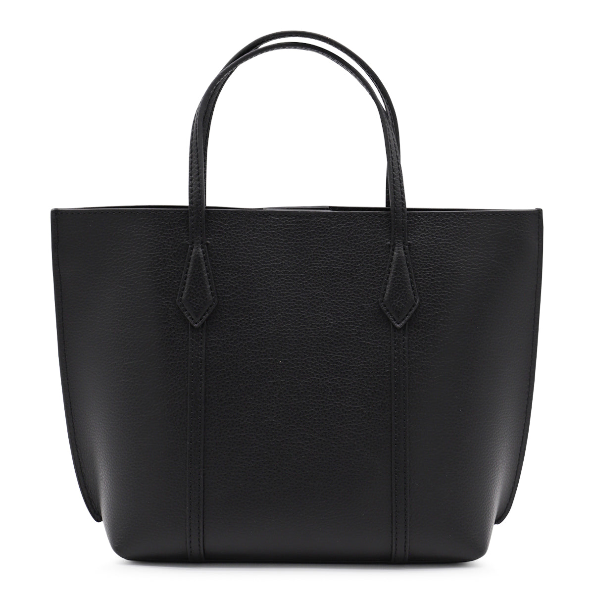 Black Leather Small Perry Tote