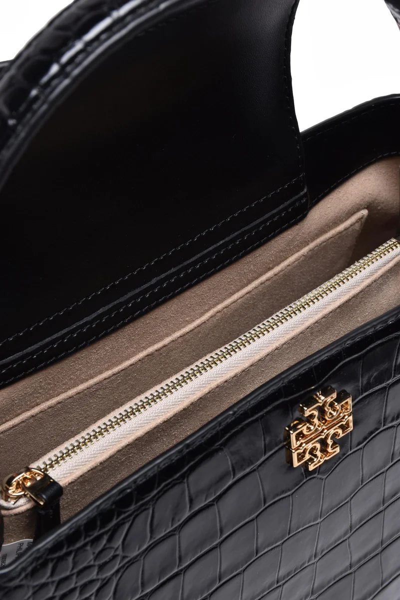 Britten Embossed Tote Bag - Black
