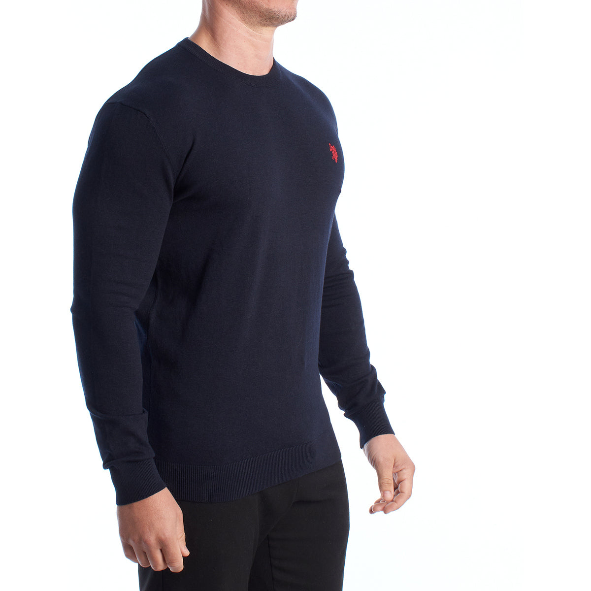 Medium-Weight Crew Neck Sweater