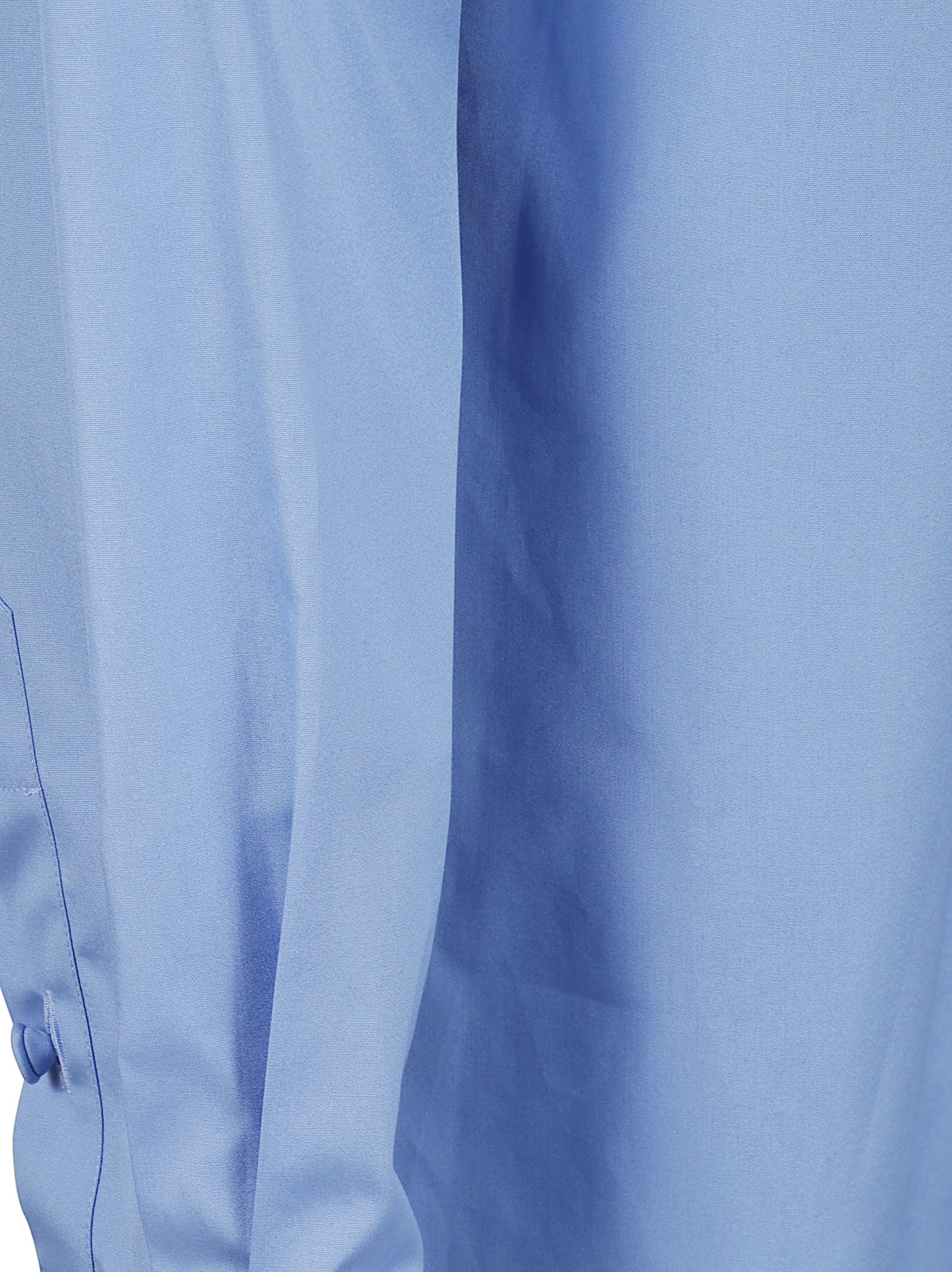 Light Blue Tailored Shirt With Refined Silhouette