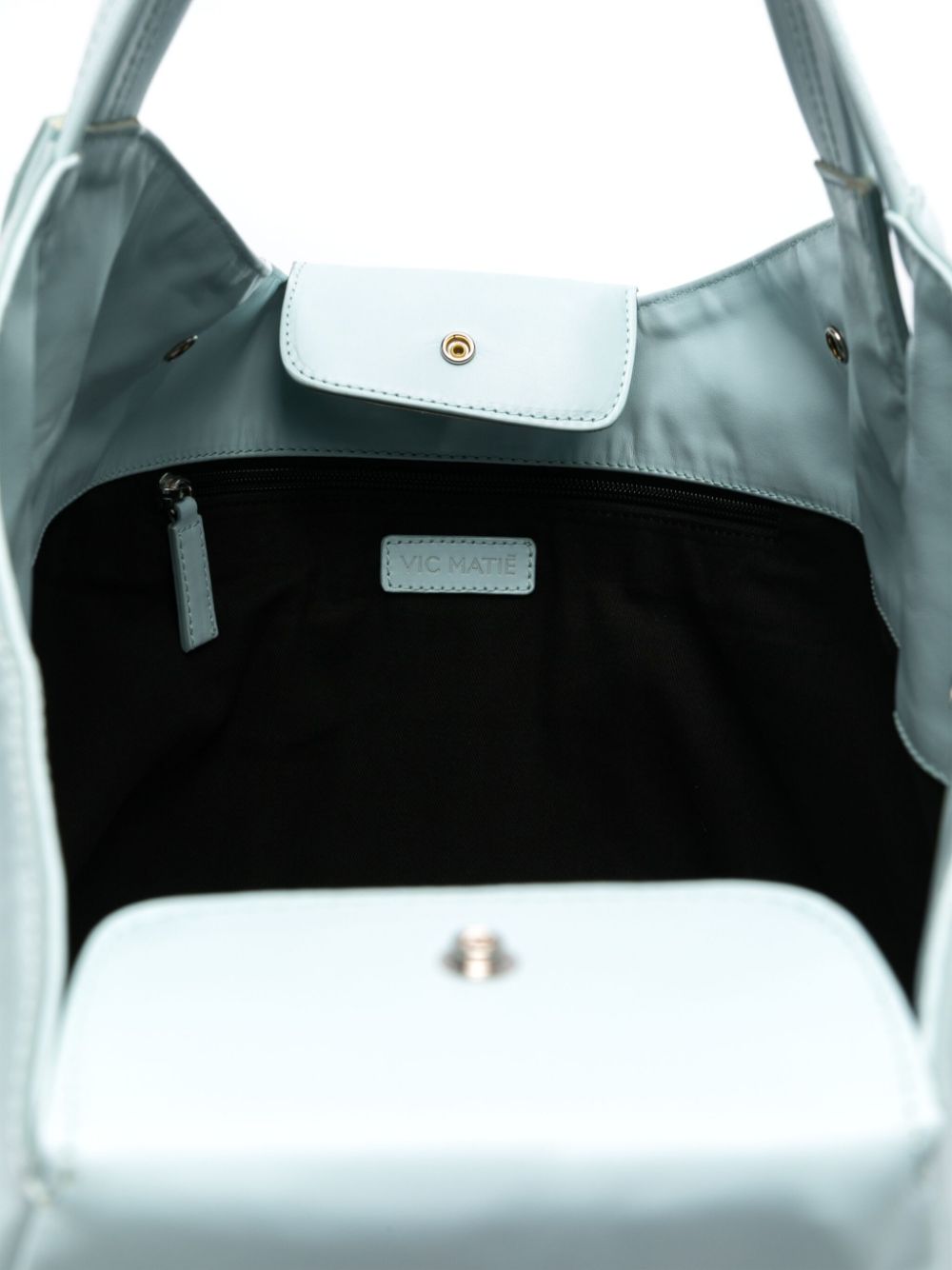 Turquoise Blue Calf Leather Bag