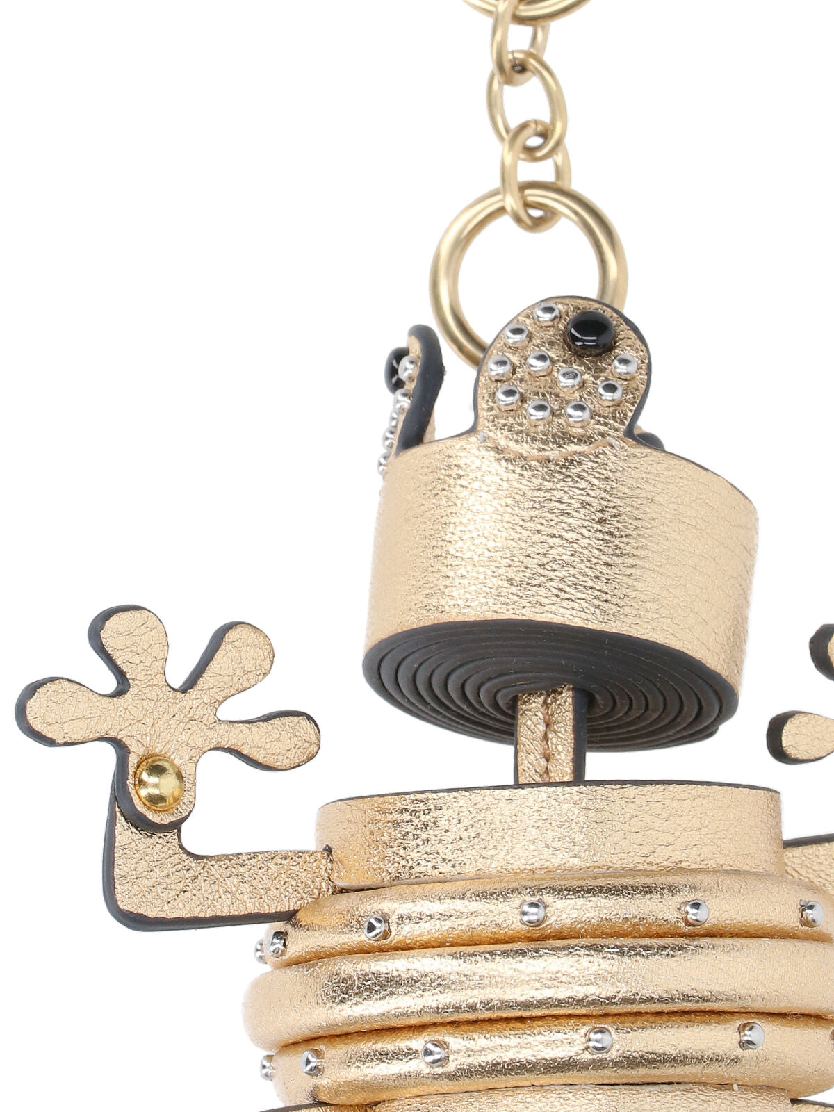 "Frog" Keychain Charm – Gold