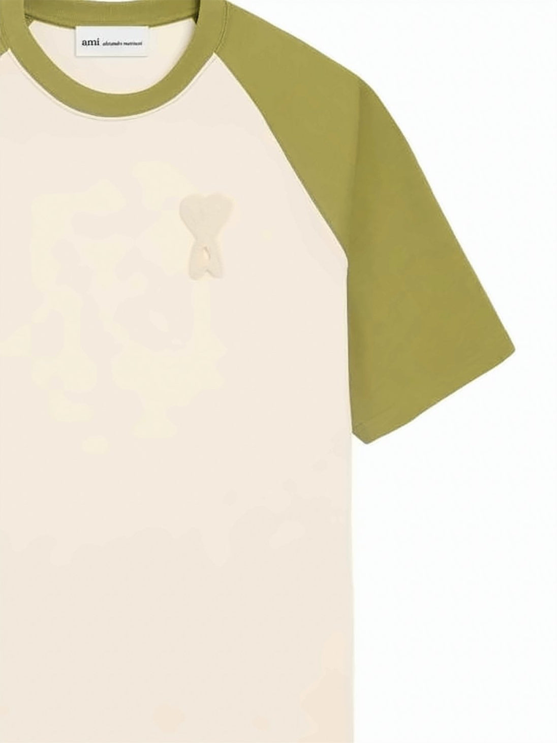 Raglan Short-Sleeved T-Shirt With Embroidered Bear Motif