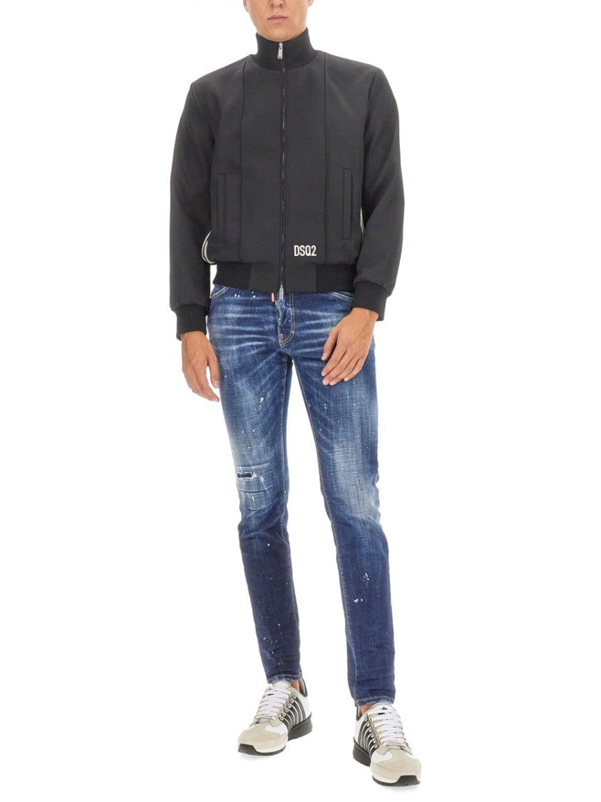 Black Bomber Jacket