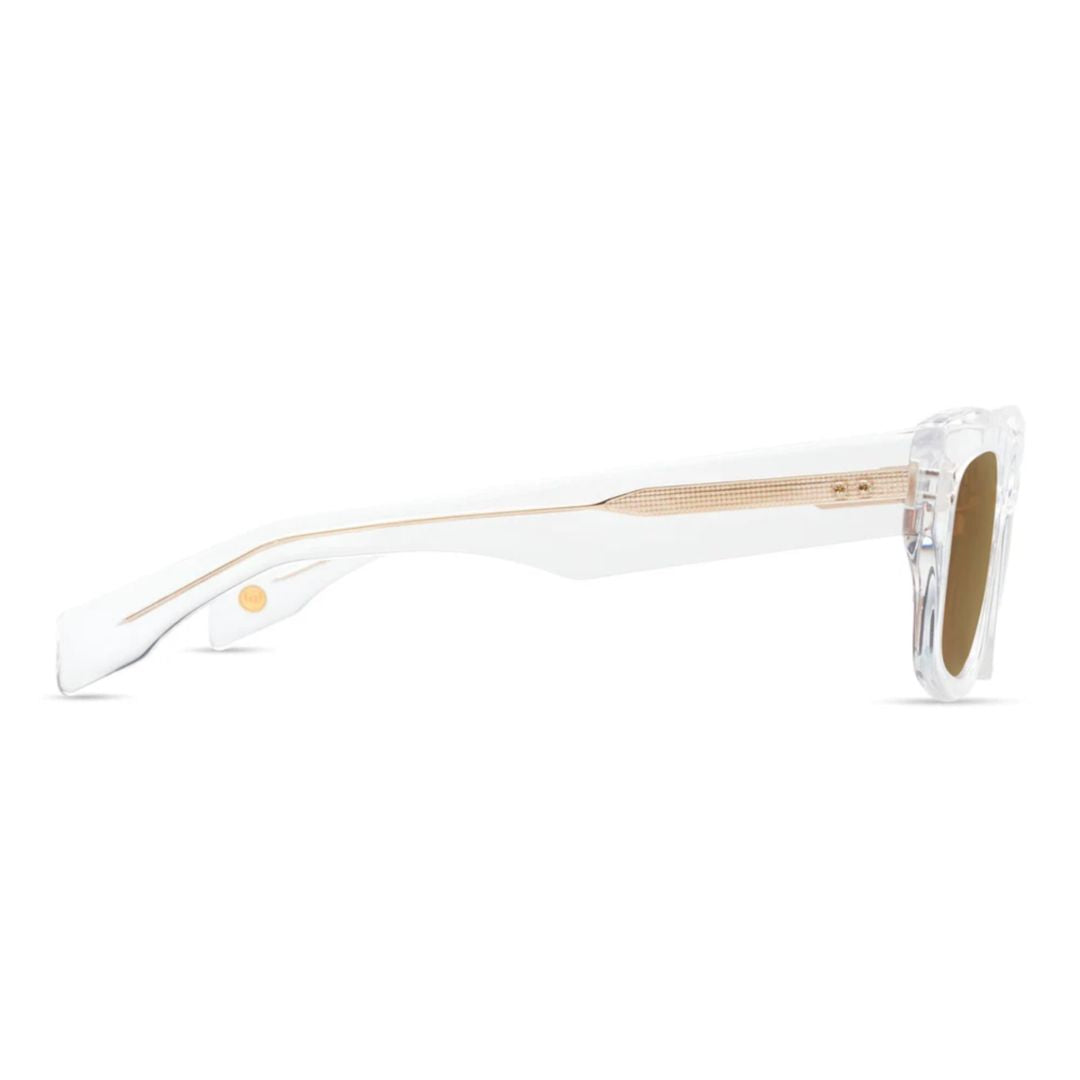 Cosmohacker Bold Rectangular Sunglasses with Transparent Frame