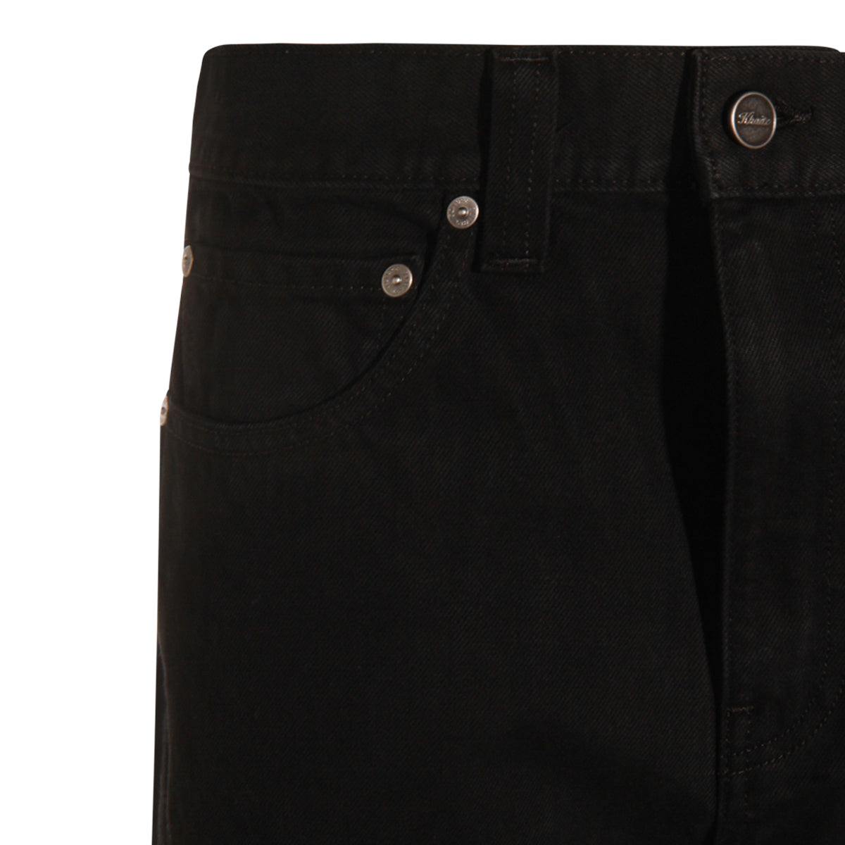 Black Cotton Jeans