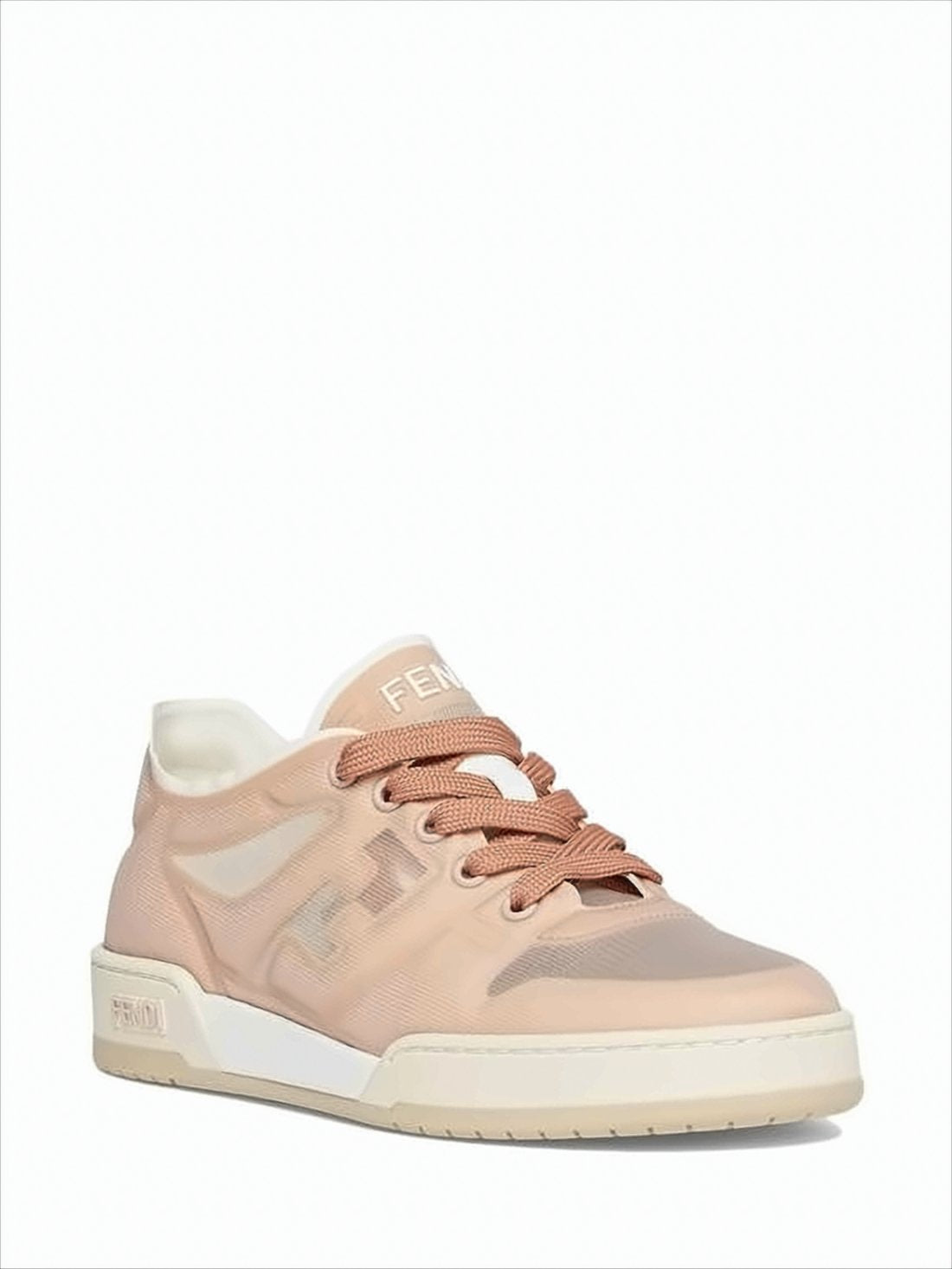 Translucent Mesh Low-Top Sneakers with Branded Accents