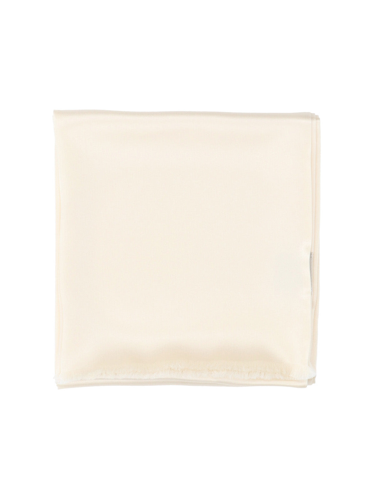 "Destin" Silk Scarf – Cream