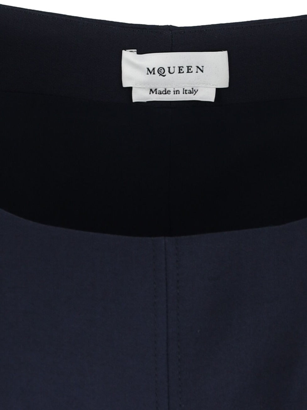 Mini Dress In Navy Wool