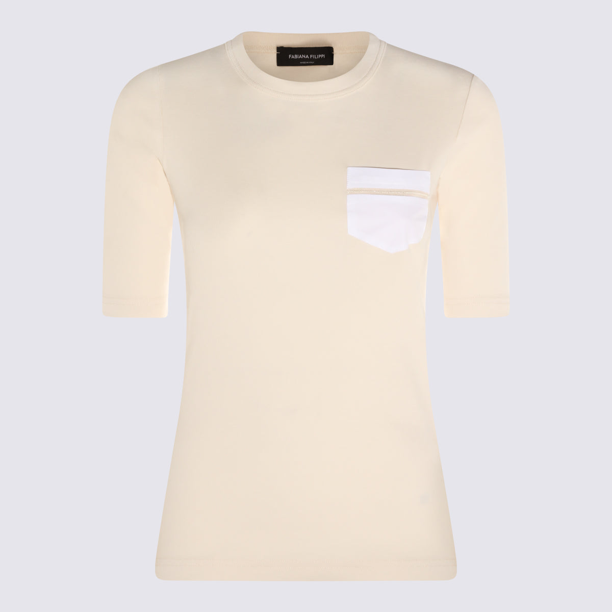 White Cotton T-Shirt