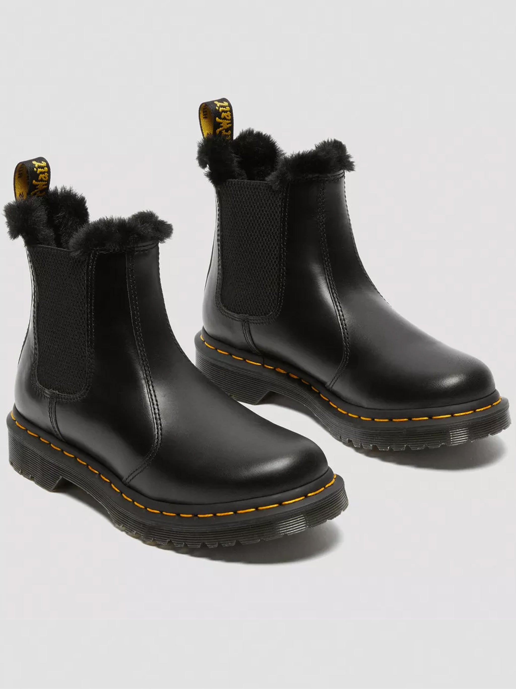 2976 Leonore Fur Lined Leather Boots