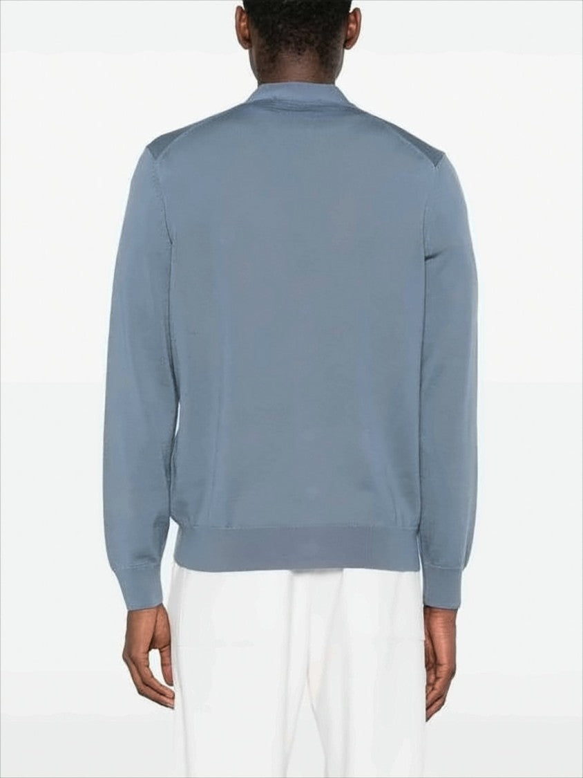 Relaxed-Fit Wool Cardigan