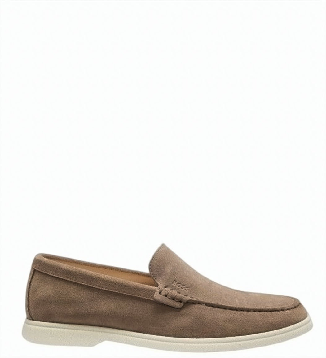 Sienne Suede Slip On Loafers