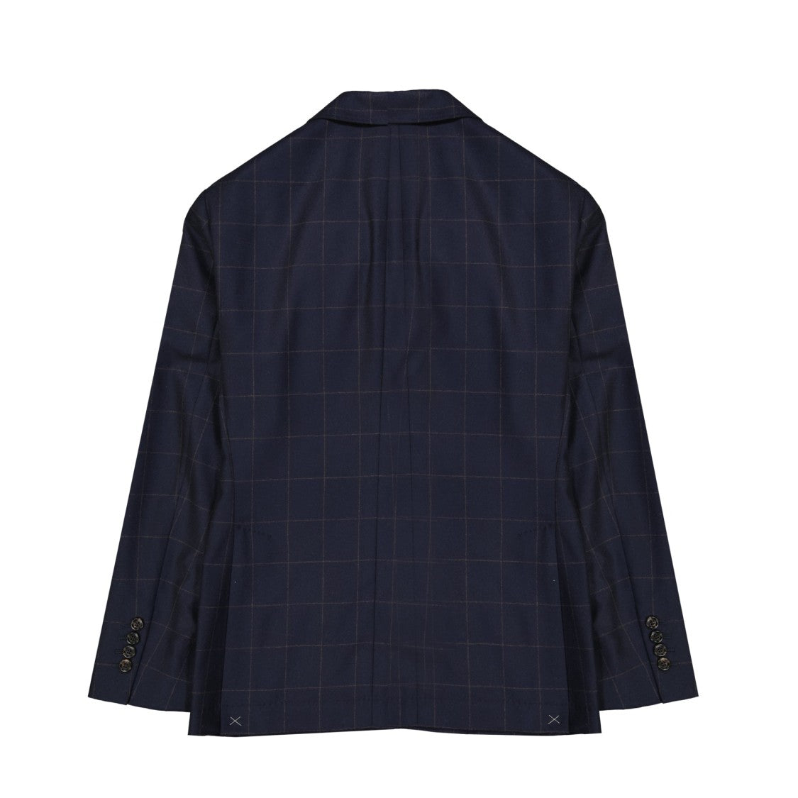 Navy Blue Wool Suit