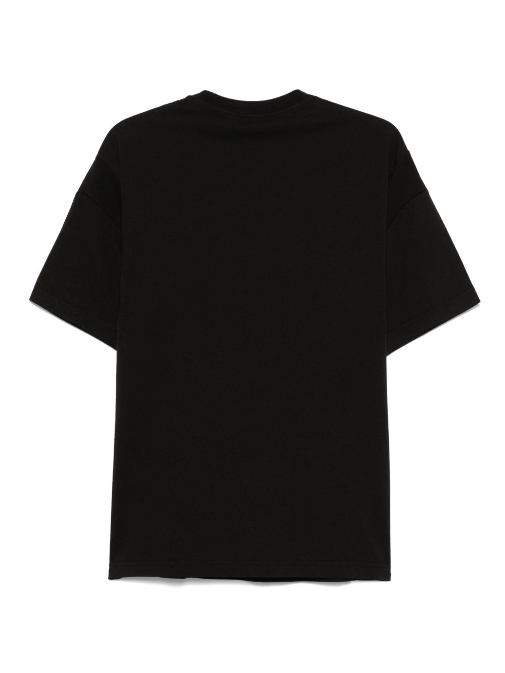 Relaxed Fit Black Crew Neck T-Shirt