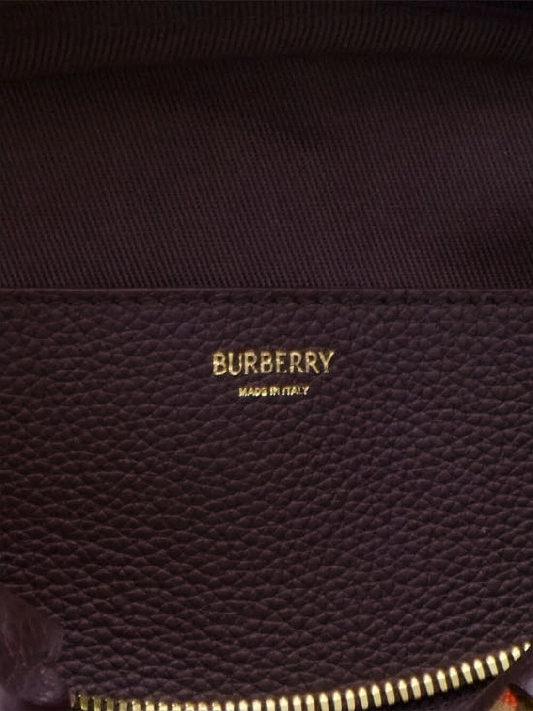 Classic Check Patterned Burberry Bowling Bag