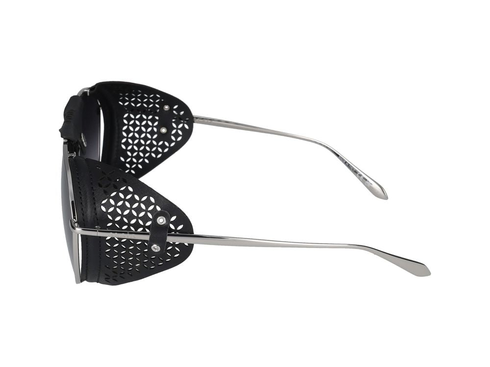 Sunglasses Azzedine Alaia AA0067S 001 silver silver grey 62/11/140