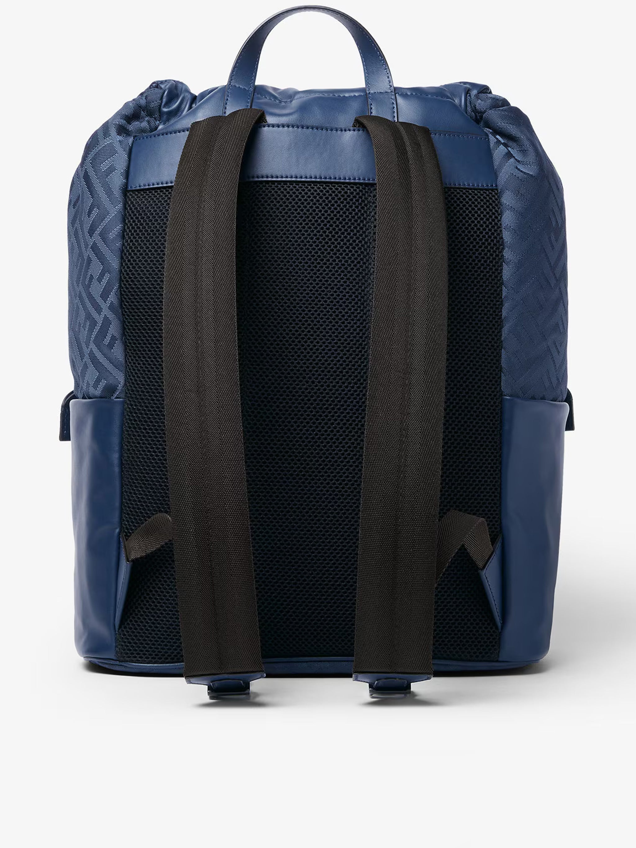 Baguette Grace Monogrammed Nylon Flap Backpack