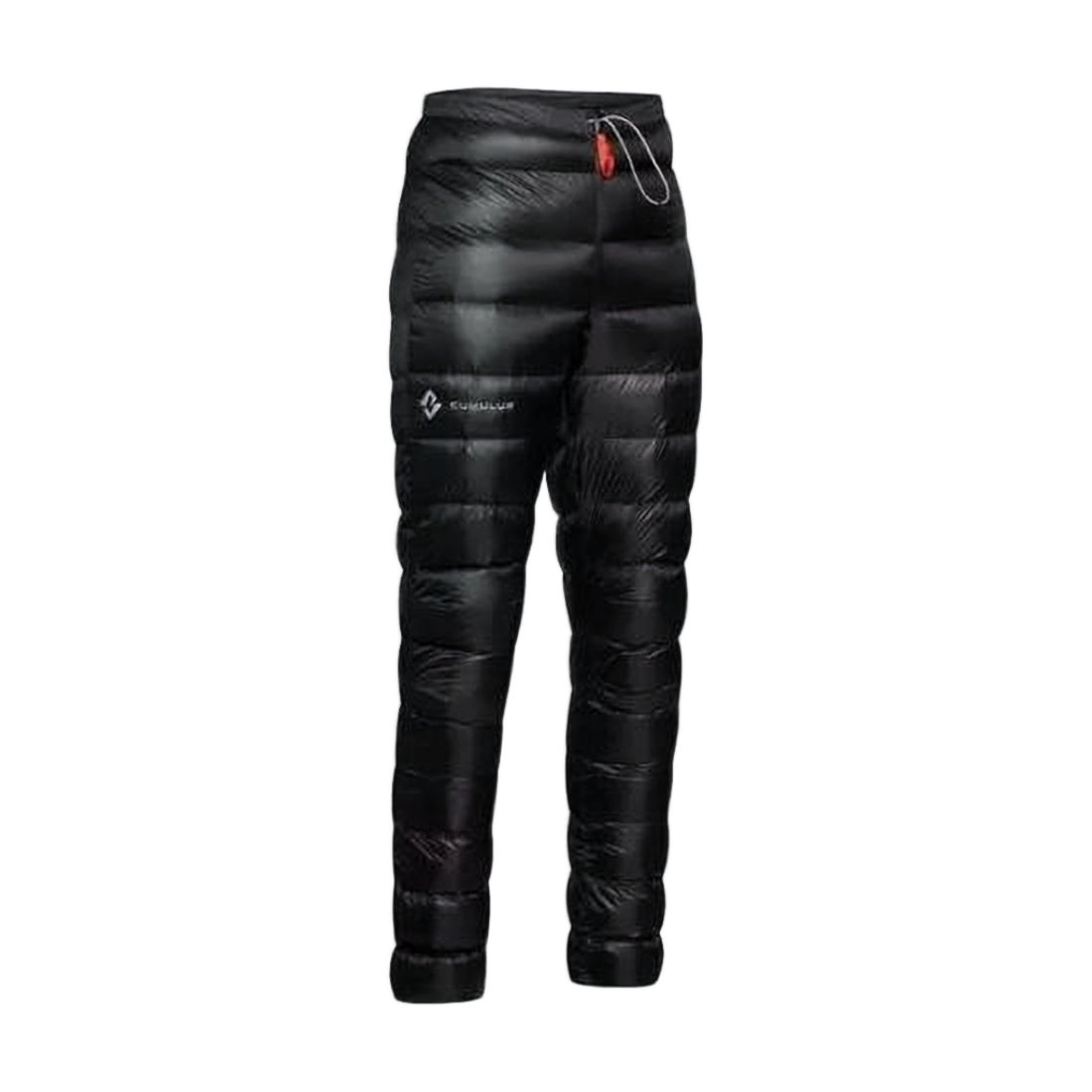 Quilted Straight Pants With Goose Down Insulation