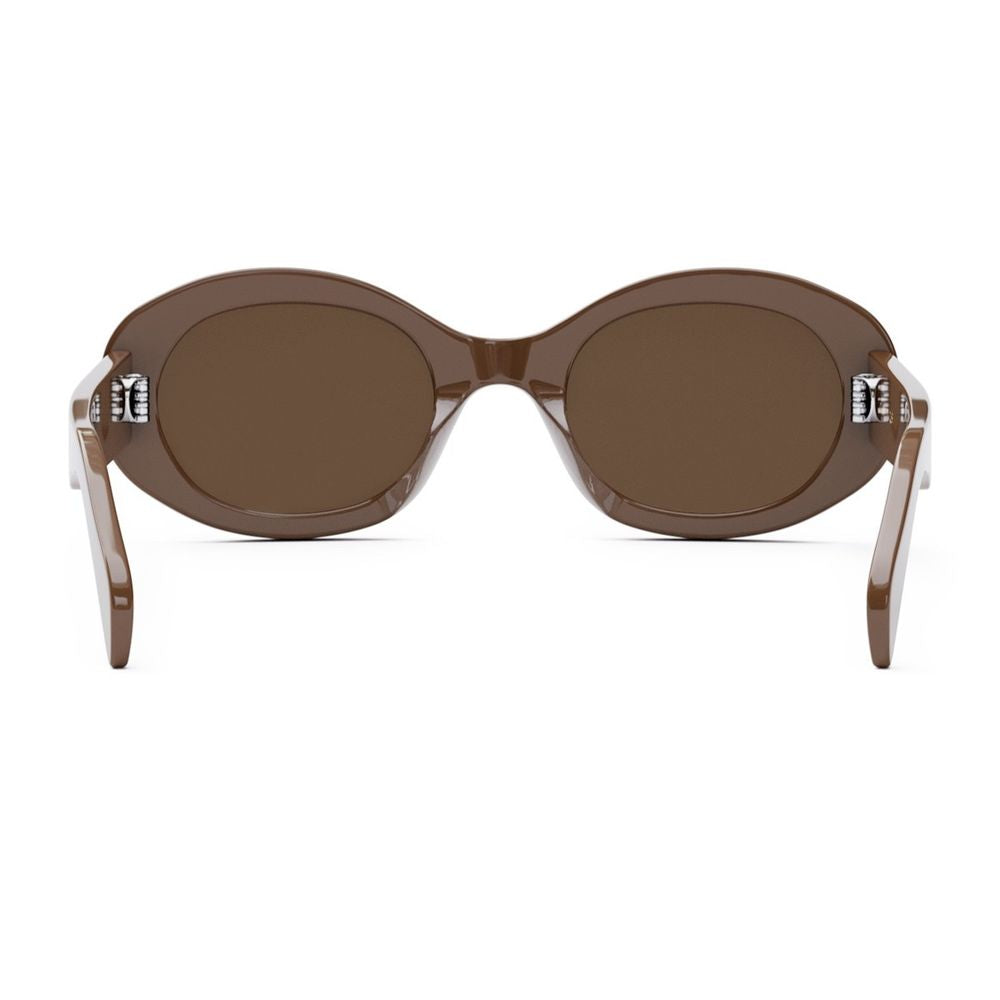 Triomphe Triomphe Oval Sunglasses